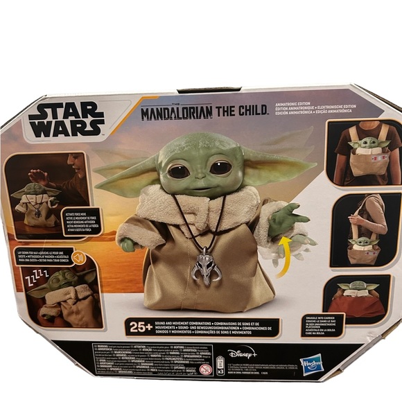 Star Wars The Mandalorian the Child doll with carrier - Picture 3 of 6